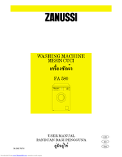 Zanussi FA580 User Manual