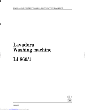 CORBERO LI860/1 Instruction Booklet