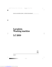 CORBERO LC2650 Instruction Booklet