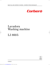 Corbero LI860/5 Instruction Booklet