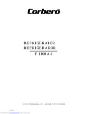 CORBERO F 1100 A-1 Instruction Booklet