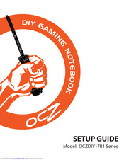 OCZ OCZDIY17B1 Series Setup Manual
