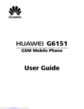 Huawei G6151 User Manual