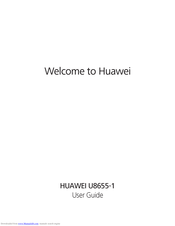 Huawei U8655-1 User Manual