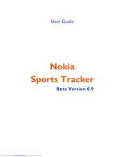 Nokia Sports Tracker User Manual