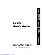 ARIMA RIOWORKS SDVIC User Manual