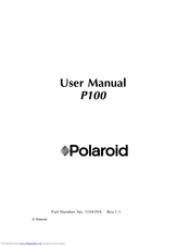 Polaroid P100 Series User Manual