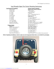 Husky Liners 47951 Mounting Instructions