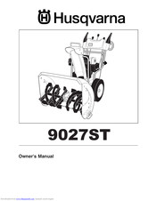 HUSQVARNA 9027ST Owner's Manual