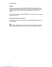 DELPHI GRUNDIG NAV210W Owner's Manual