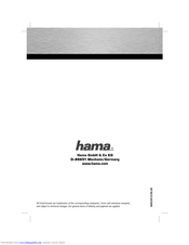 Hama Leather Operating Instructions Manual