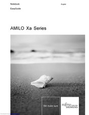 Fujitsu Siemens Computers AMILO XA Series Easy Manual