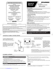 Sylvania SRT2432S Owner's Manual