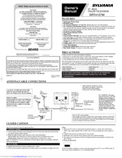 Sylvania SRT4127W Owner's Manual