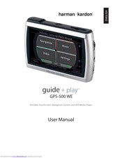 Harman Kardon Guide+Play GPS-500 WE User Manual