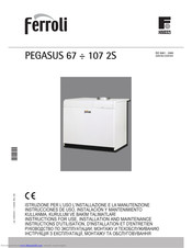 Ferroli PEGASUS 97 2S Instructions For Use Manual