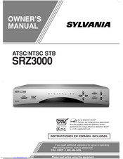 Sylvania SRZ3000 Owner's Manual