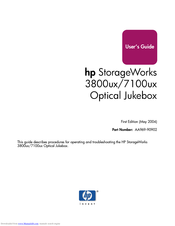 HP StorageWorks 3800ux User Manual