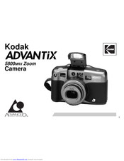 Kodak Advantix 5800 MRX Zoom Instruction Manual