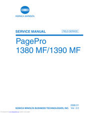 Konica Minolta PagePro 1380 MF Service Manual