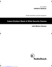 Radio Shack 49-2513 Owner's Manual