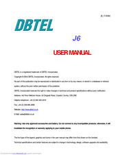 DBTEL J6 User Manual