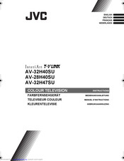JVC InteriArt AV-32H47SU Instructions Manual