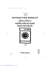 Electrolux EW 549 F Instruction Booklet