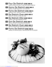 DeDietrich DOE 900 X Manual To Installation And Use