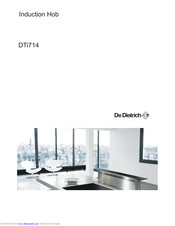 DeDietrich DTi714 Manual