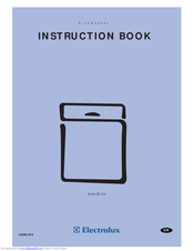 Electrolux ESL 624 Instruction Book