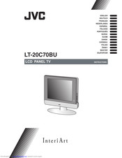 JVC InteriArt LT-20C70BU Instructions Manual