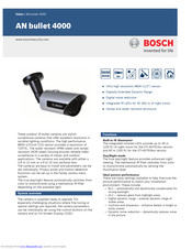Bosch VTI-4075-V911 Specifications