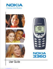 Nokia 3360 - Cell Phone - AMPS User Manual