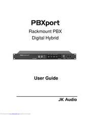 JK Audio PBXport User Manual