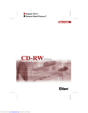 AOpen CRW2440 User Manual