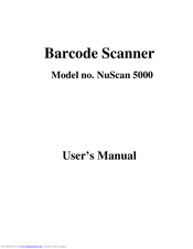 Adesso NuScan 5000 User Manual
