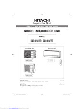 Hitachi RAC-V13CDT Installation Manual