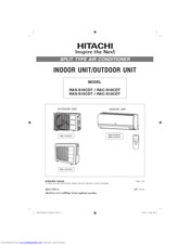 Hitachi RAS-S10CDT Instruction Manual