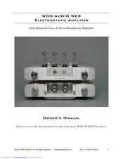 Woo Audio WES User Manual