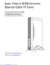 Ambery LCDT6 Operation Manual