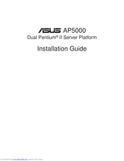 ASUS AP5000 Installation Manual