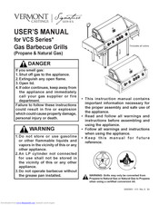 Vermont Castings VCT Series User Manual