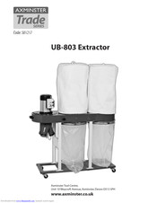 Axminster UB-803 User Manual