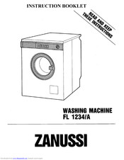 Zanussi FL 1234/A Instruction Booklet