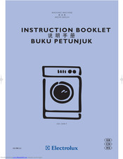 Electrolux EW 2408 F Instruction Booklet