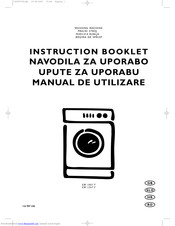 Electrolux EW 1067 F Instruction Booklet
