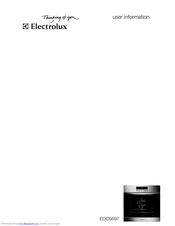 Electrolux EOC6697 User Information