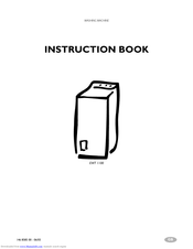 Electrolux EWT 1100 Instruction Book