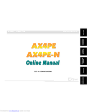 AOPEN AX4PE Tube-G Manual